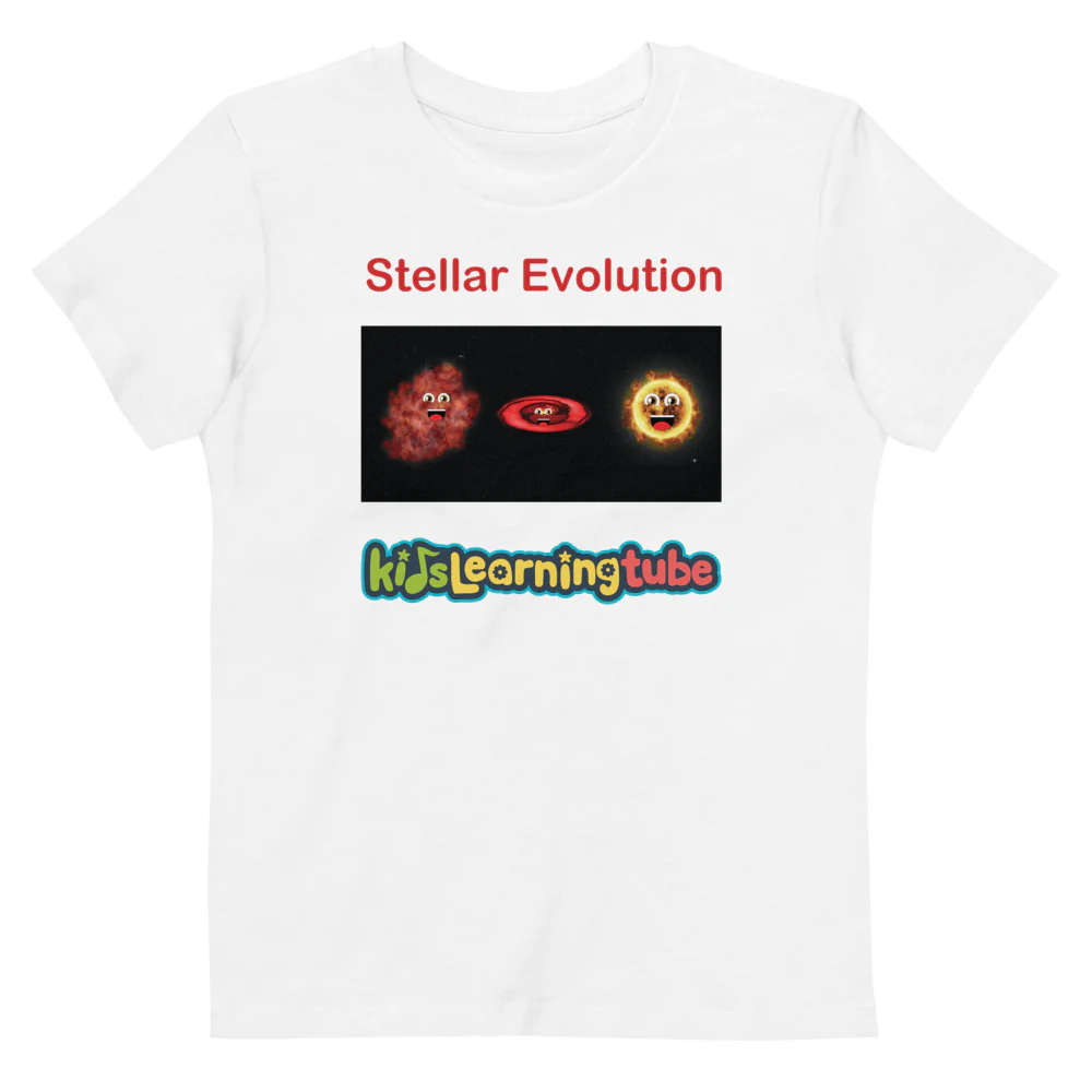 Stellar Evolution - Organic cotton kids t-shirt - Image 6