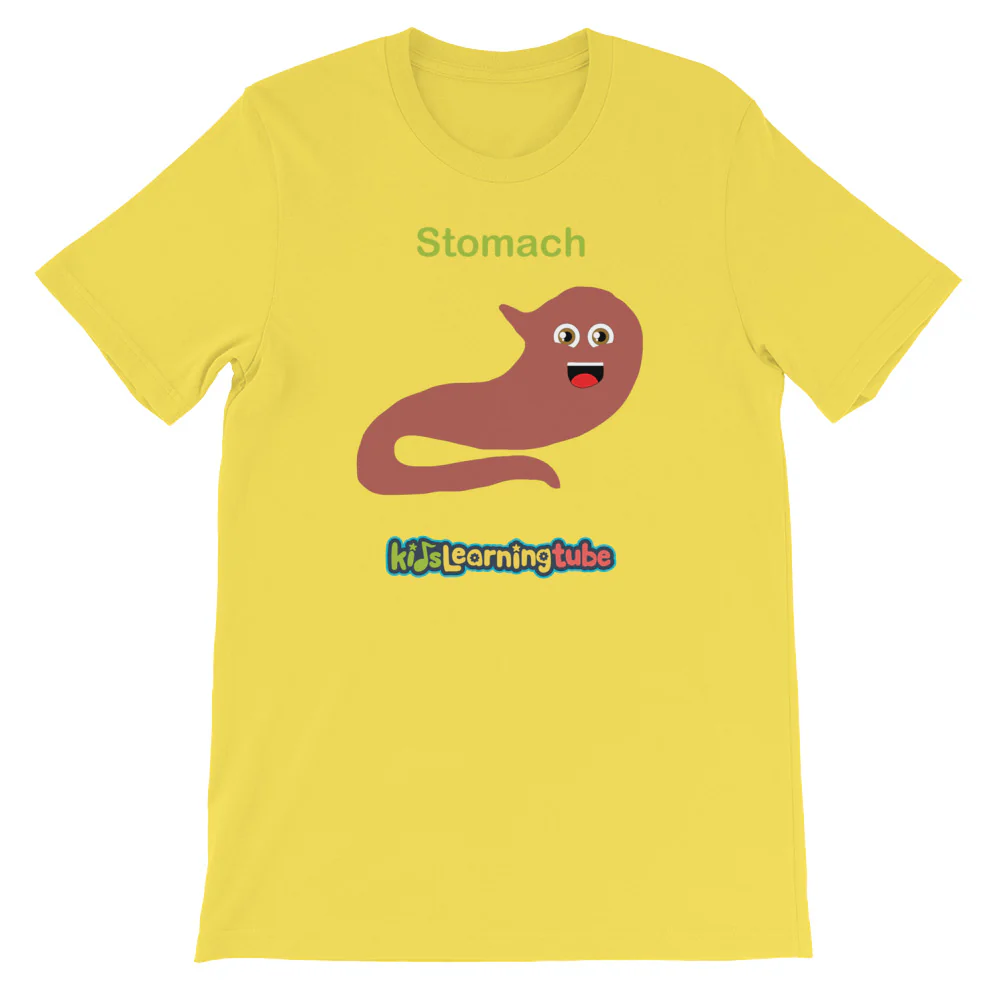 'Stomach' Adult Unisex Short-Sleeve T-Shirt - Image 12
