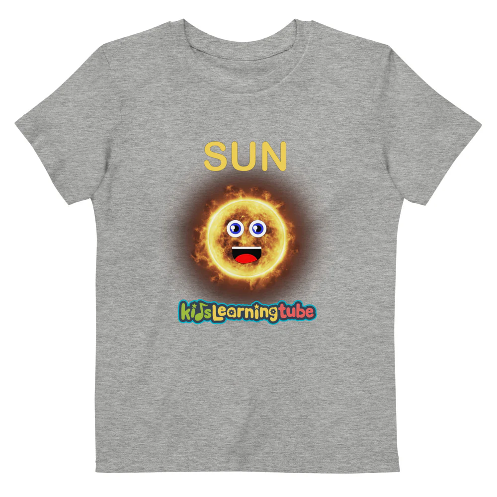 Sun - Organic cotton kids t-shirt - Image 4