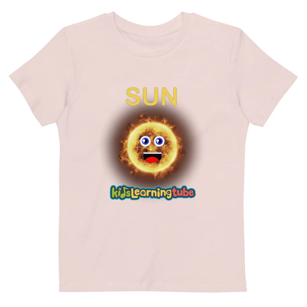 Sun - Organic cotton kids t-shirt - Image 5