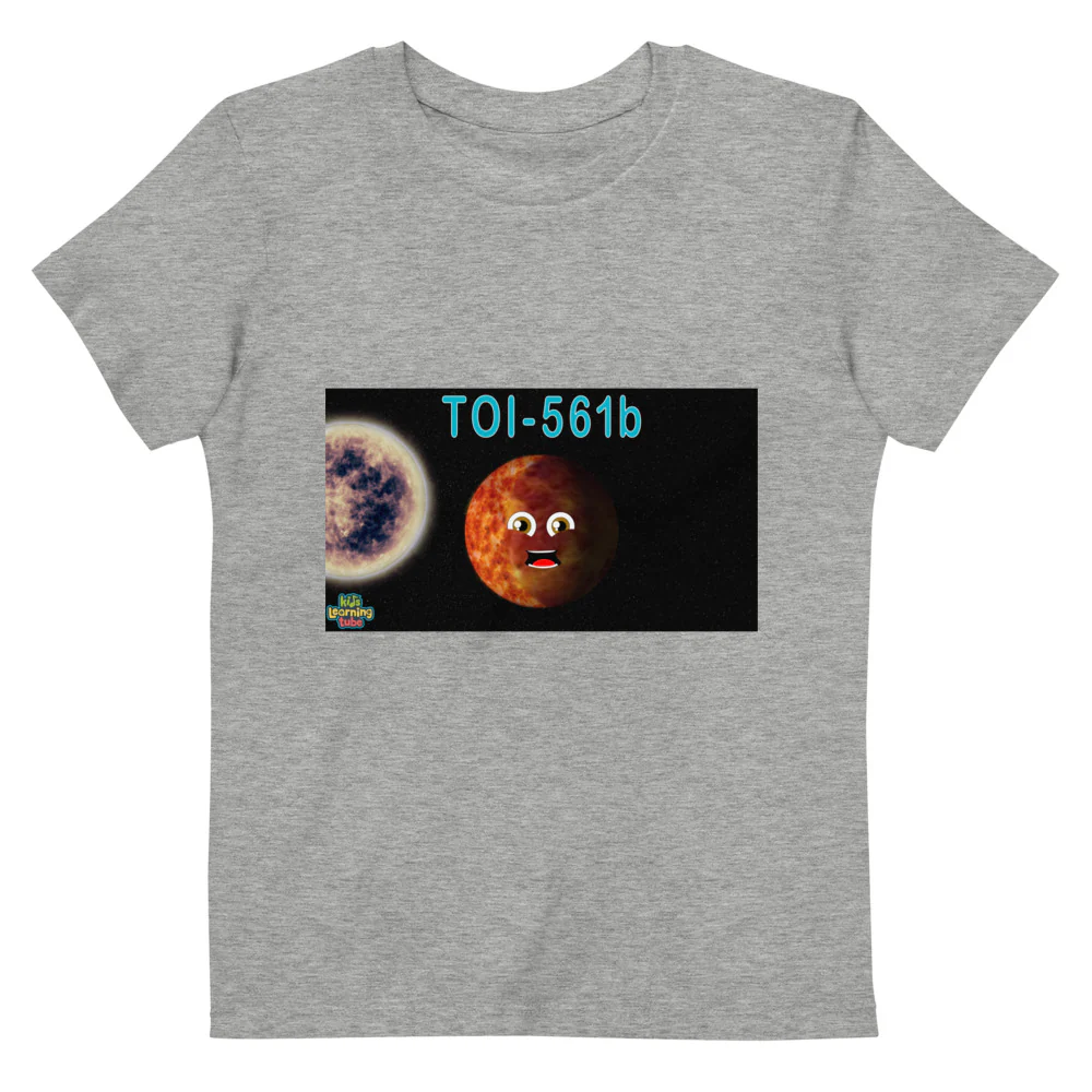 TOI 561b - Organic cotton kids t-shirt - Image 4