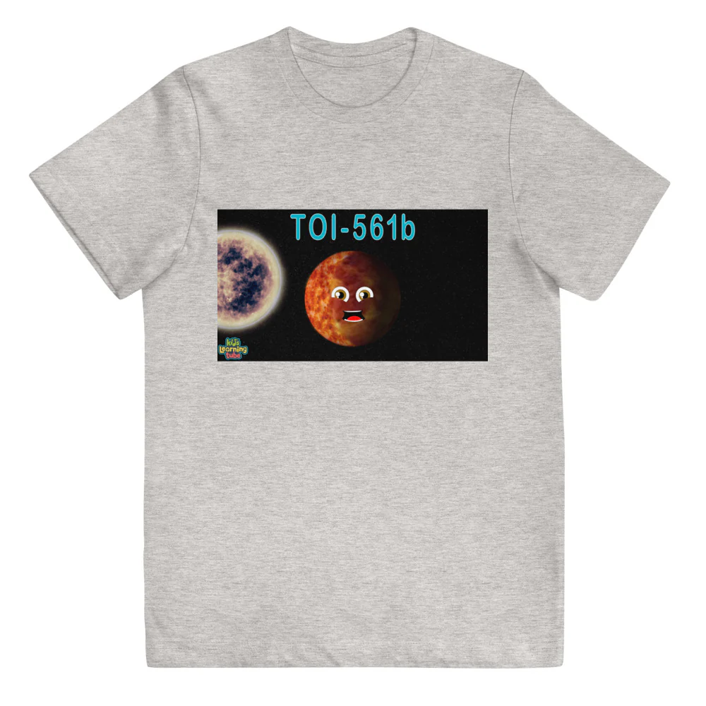 TOI-561b (Super Earth)  - Youth jersey t-shirt - Image 4