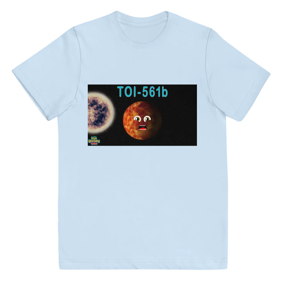 TOI-561b (Super Earth)  - Youth jersey t-shirt - Image 5