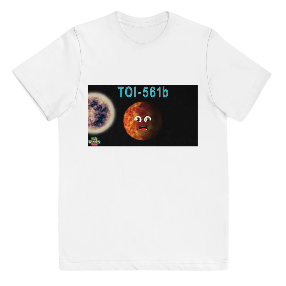 TOI-561b (Super Earth)  - Youth jersey t-shirt - Image 6