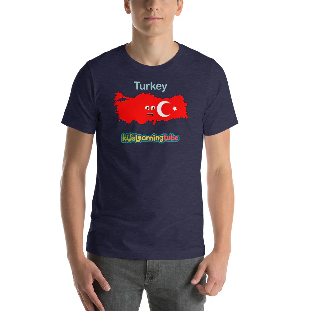 Turkey Short-Sleeve Unisex T-Shirt - Image 4