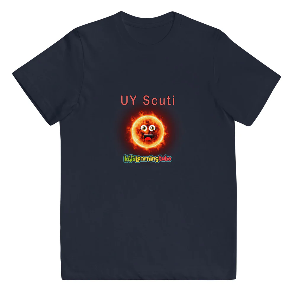 UY Scuti - Youth jersey t-shirt - Image 3