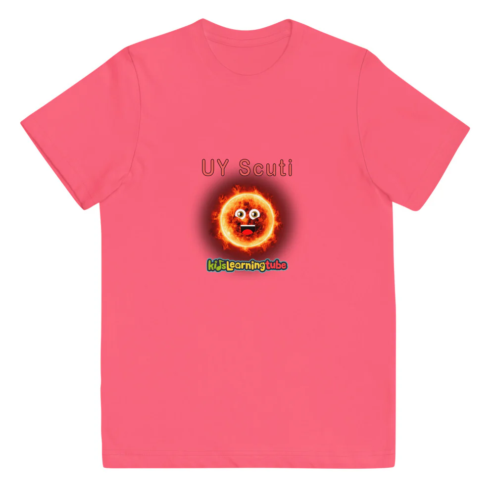 UY Scuti - Youth jersey t-shirt - Image 4