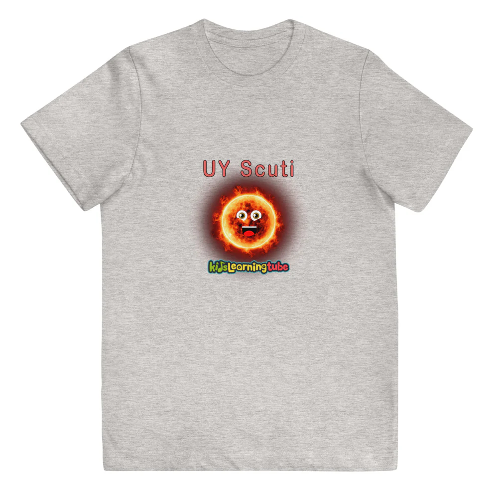 UY Scuti - Youth jersey t-shirt - Image 5
