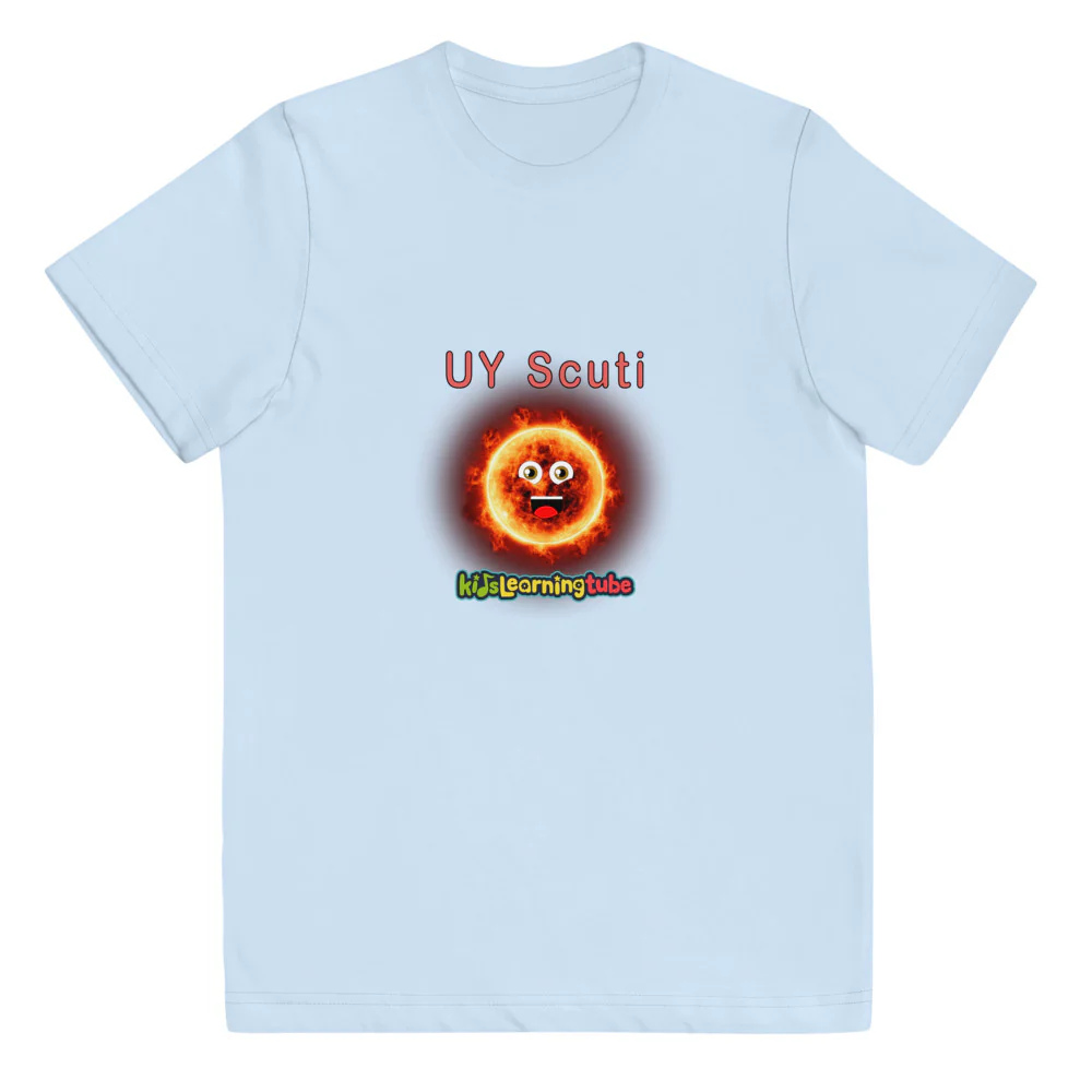 UY Scuti - Youth jersey t-shirt - Image 6