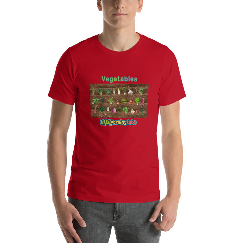 Vegetable - Short-Sleeve Unisex T-Shirt - Image 3