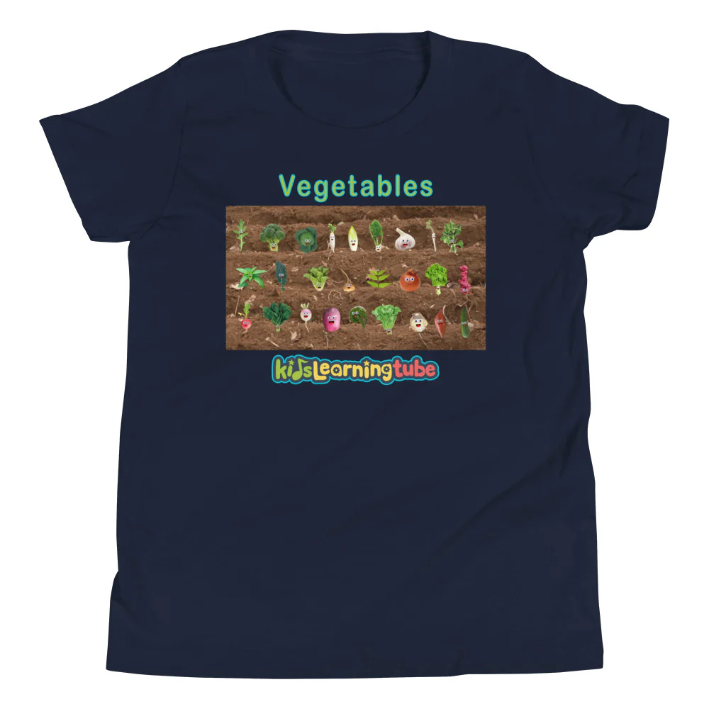 Vegetables - Youth Short Sleeve T-Shirt - Image 3